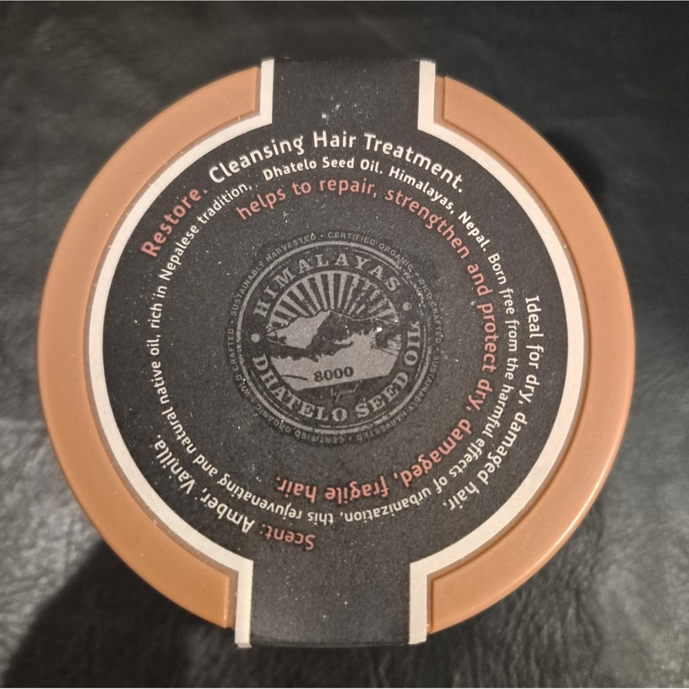 Tweak'd by Nature Dhatelo Restore Cleansing Hair Treatment Amber Vanilla 8 oz